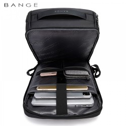 Рюкзак Bange (BGS2517 Black) 15.6" з USB + Type-C Чорний