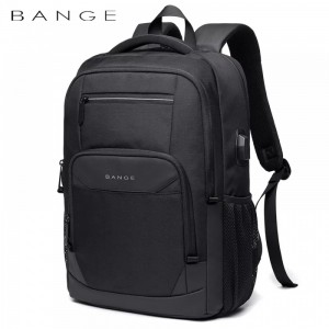 Чоловічий рюкзак Bange (BGS1922 Black) з USB Чорний