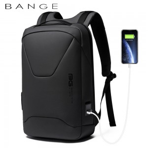Рюкзак Bange (BGS22188 Black) 14" з USB +Type-C Чорний