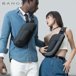 Рюкзак с одной лямкой Cумка слинг Bange 7'' (BGS7312 Black) Черный