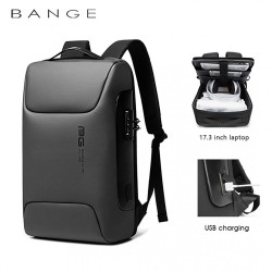 Рюкзак Bange (BGS7216 Gray) 17.3'' з USB 3.0 + Type-C Сірий