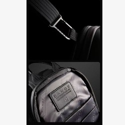 Рюкзак с одной лямкой Сумка слинг Bange (BGS7353 Dark Gray) 9.7'' с защитным каркасом темно-серый 