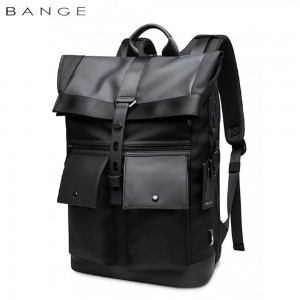 Чоловічий рюкзак Rolltop Bange (G65) Чорний