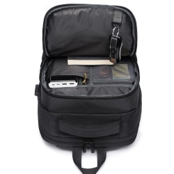 Рюкзак Bange (BGS1922 Black) 15.6" з USB Чорний