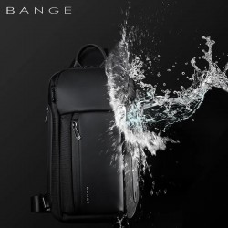 Рюкзак з однією лямкою Сумка слінг Bange (BGS7566 Black) 11" Чорний