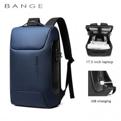 Рюкзак Bange (BGS7216 Blue) 17.3'' з USB 3.0 + Type-C Синій