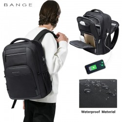 Рюкзак Bange (BGS1921 Black) 15.6" с USB Черный 