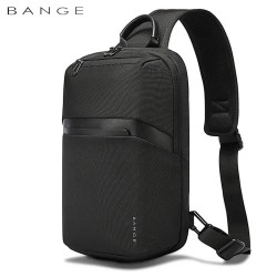 Рюкзак с одной лямкой Сумка слинг Bange (BGS7719 Black) 11'' Черный