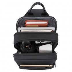 Рюкзак з однією лямкою Сумка слінг Bange (BGS77112 Black) 11" Чорний з USB
