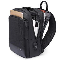 Рюкзак з однією лямкою Сумка слінг Bange (BGS77112 Black) 11" Чорний з USB