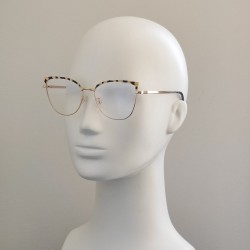 Компьютерные очки Blue Blocker оправа 82085 NN Золото/Черный Леопардовый Компьютерные очки Blue Blocker оправа 82085 NN Золото/Черный Леопардовый