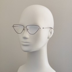 Компьютерные очки Blue Blocker оправа 80012 NN Серебро/Черный Компьютерные очки Blue Blocker оправа 80012 NN Серебро/Черный