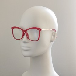 Компьютерные очки Blue Blocker оправа 68087 NN Золото/Красный Компьютерные очки Blue Blocker оправа 68087 NN Золото/Красный