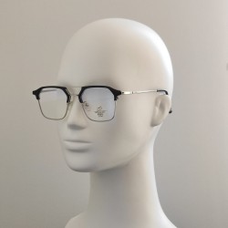 Компьютерные очки Blue Blocker оправа 2295 NN Серебро/Черный Глянцевый Компьютерные очки Blue Blocker оправа 2295 NN Серебро/Черный Глянцевый