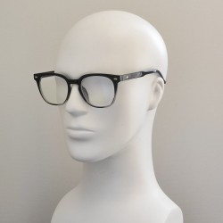 Компьютерные очки Blue Blocker оправа TR пластик 8959 NN Черный/прозрачный Глянцевый Компьютерные очки Blue Blocker оправа TR пластик 8959 NN Черный/прозрачный Глянцевый