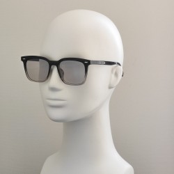 Компьютерные очки Blue Blocker оправа Пластик TR 802P NN Фотохром (Хамелеон) Черный Глянцевый/Прозрачный Компьютерные очки Blue Blocker оправа Пластик TR 802P NN Фотохром (Хамелеон) Черный Глянцевый/Прозрачный