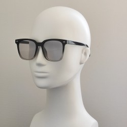 Компьютерные очки Blue Blocker оправа Пластик TR 803P NN Фотохром (Хамелеон) Черный Глянцевый/Прозрачный Компьютерные очки Blue Blocker оправа Пластик TR 803P NN Фотохром (Хамелеон) Черный Глянцевый/Прозрачный