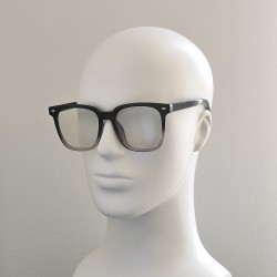 Компьютерные очки Blue Blocker оправа Пластик TR 803P NN Фотохром (Хамелеон) Черный Глянцевый/Прозрачный Компьютерные очки Blue Blocker оправа Пластик TR 803P NN Фотохром (Хамелеон) Черный Глянцевый/Прозрачный