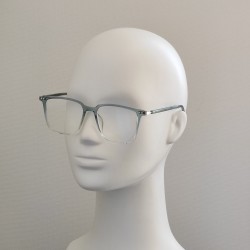 Компьютерные очки Blue Blocker оправа TR пластик 8881 NN Серо-Бирюзовый Прозрачный Компьютерные очки Blue Blocker оправа TR пластик 8881 NN Серо-Бирюзовый Прозрачный