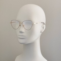 Компьютерные очки Blue Blocker оправа 80018 NN Золото/Бежевый Компьютерные очки Blue Blocker оправа 80018 NN Золото/Бежевый