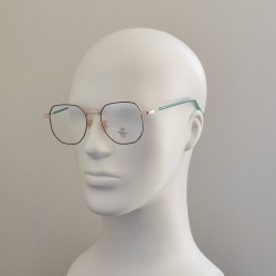 Компьютерные очки Blue Blocker оправа 66049 NN Золото/Черный Компьютерные очки Blue Blocker оправа 66049 NN Золото/Черный