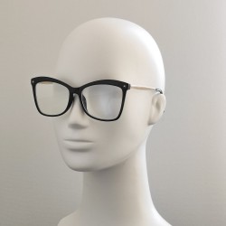 Компьютерные очки Blue Blocker оправа 68087 NN Золото/Черный Компьютерные очки Blue Blocker оправа 68087 NN Золото/Черный