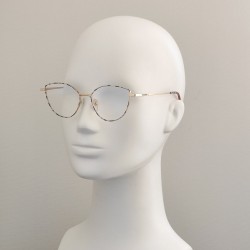 Компьютерные очки Blue Blocker оправа 80022 NN Золото/Черный Леопардовый Компьютерные очки Blue Blocker оправа 80022 NN Золото/Черный Леопардовый