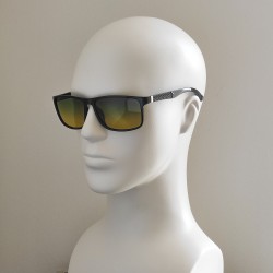 Поляризованные очки антифары 3146 Graffito Глянцевый черный/зеленая линза