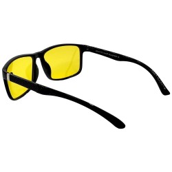 Поляризованные очки для водителей (антифары) 3146 Graffito Polarized Черный/Желтая Линза