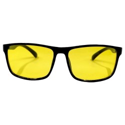 Поляризованные очки для водителей (антифары) 3146 Graffito Polarized Черный/Желтая Линза