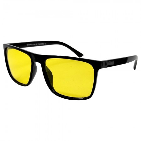 Поляризованные очки для водителей (антифары) 3137 Graffito Polarized Черный/Желтая Линза Поляризованные очки для водителей (антифары) 3137 Graffito Polarized Черный/Желтая Линза