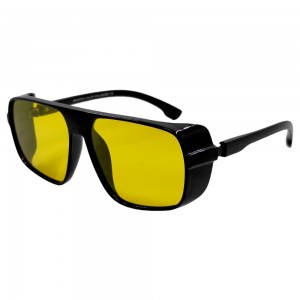 Поляризованные очки для водителей (антифары) 3132 Graffito Polarized Черный/Желтая Линза