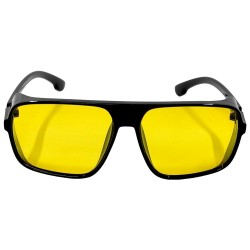 Поляризованные очки для водителей (антифары) 3132 Graffito Polarized Черный/Желтая Линза