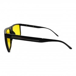 Поляризованные очки для водителей (антифары) 3155 Graffito Polarized Черный/Желтая Линза