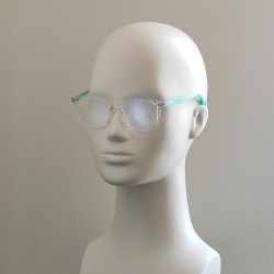 Детские компьютерные очки Blue Blocker 81825 NN Прозрачные с бирюзовыми дужками