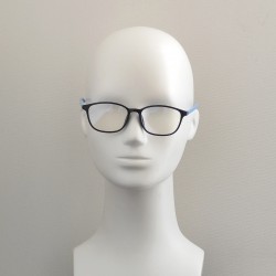 Детские компьютерные очки Blue Blocker 81808 NN Черные с Голубой Дужкой