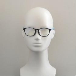 Детские компьютерные очки Blue Blocker 81811 NN Черные с голубыми дужками