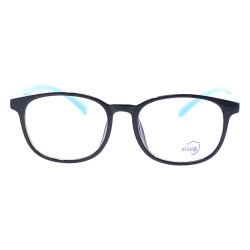 Детские компьютерные очки Blue Blocker 81811 NN Черные с голубыми дужками
