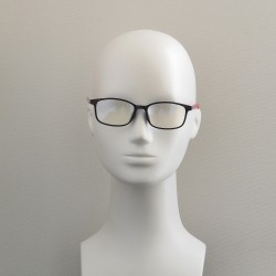 Детские компьютерные очки Blue Blocker 81814 NN Черные с Красной Дужкой