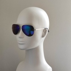 Поляризованные солнцезащитные очки 07003 Beach Force Polarized (Matrix Polarized) Серебро/Синее Зеркало