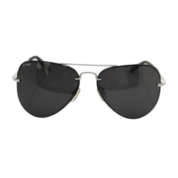 Поляризованные солнцезащитные очки Matrix Beach Force 07003, белая оправа, черные линзы