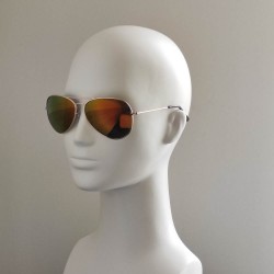 Поляризованные солнцезащитные очки 07004 Beach Force Polarized (Matrix Polarized) Золото/Оранжевое Зеркало