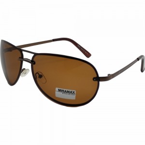 Поляризовані сонцезахисні окуляри 9021 Miramax Polarized Коричневий