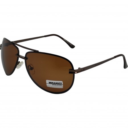 Поляризованные солнцезащитные очки 9018 Miramax Polarized Коричневый
