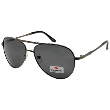 Поляризованные солнцезащитные очки 3001 Everon Polarized Темная Сталь/Черный