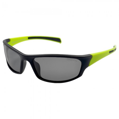 Поляризованные солнцезащитные очки 1505 Graffito Polarized Черный Матовый/Желто-Зеленый Поляризованные солнцезащитные очки 1505 Graffito Polarized Черный Матовый/Желто-Зеленый