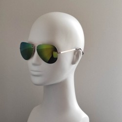 Поляризованные солнцезащитные очки 07003 Beach Force Polarized (Matrix Polarized) Золото/Желтое Зеркало