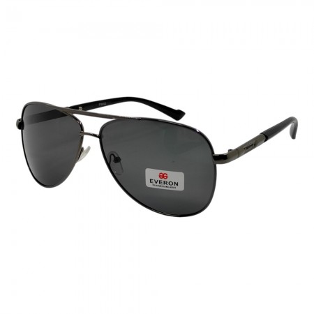 Поляризованные солнцезащитные очки 3002 Everon Polarized Темная Сталь/Черный