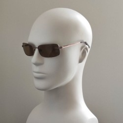 Солнцезащитные очки стекло оправа 6033 Aloyd Коричневый