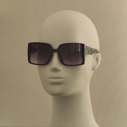 Солнцезащитные очки 9113 NN, черная оправа, серая линза